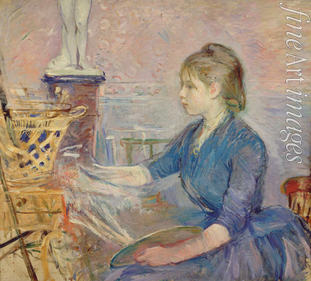 Morisot Berthe - Paule Gobillard malt (Paule Gobillard peignant)