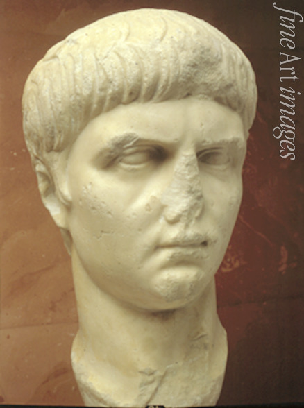 Römische Antike Kunst Klassische Skulptur - Büste des Nero