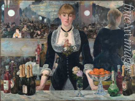 Manet Édouard - Bar in den Folies-Bergère