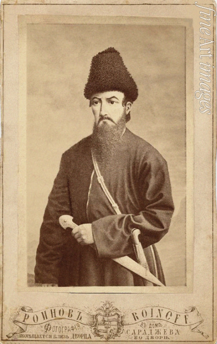 Roinov (Roinashvili) Alexander Solomonovich Photo Studio - Prince Alexander of Imereti (1760-1780)