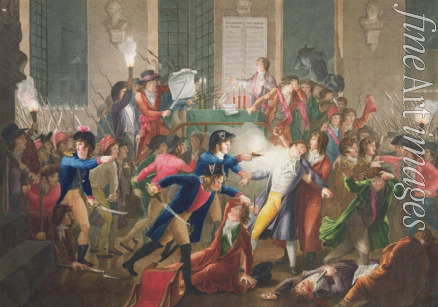 Tassaert Jean-Joseph-François - Die Verhaftung des Robespierre am 28. Juli 1794 (Nach Fulchran-Jean Harriet)