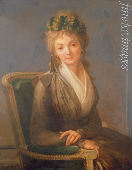 Boilly Louis-Léopold - Portrait of Lucile Desmoulins, nee Duplessis (1770-1794)