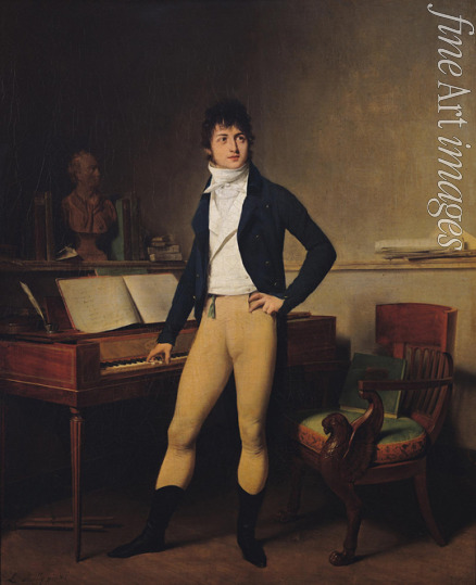 Boilly Louis-Léopold - Porträt von Komponist François-Adrien Boieldieu (1775-1834)
