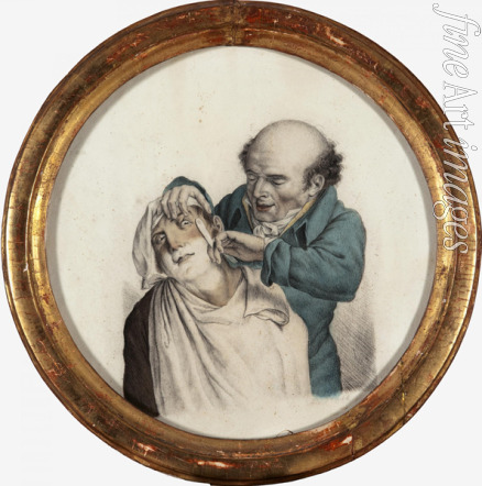 Boilly Louis-Léopold - Skilful barber