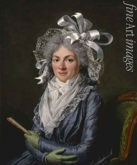 Labille-Guiard Adélaïde - Porträt von Madame de Genlis (1746-1830)