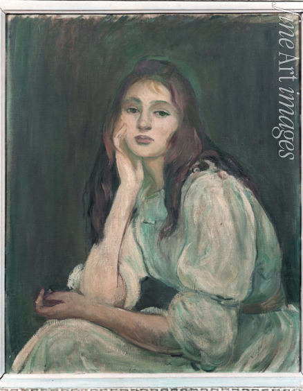 Morisot Berthe - Julie träumend (Julie rêveuse)
