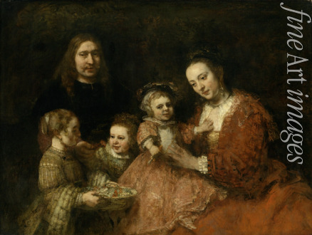 Rembrandt van Rhijn - Family portrait