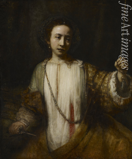 Rembrandt van Rhijn - Lucretia