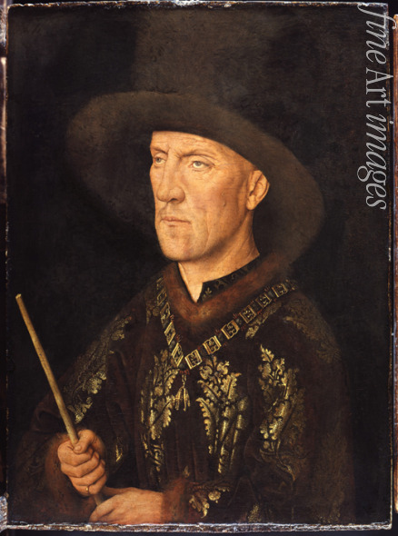 Eyck Jan van - Porträt von Baudouin de Lannoy