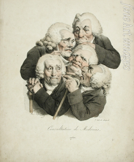Boilly Louis-Léopold - Consultation of Doctors