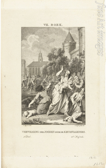 Bogerts Cornelis - Verfolgung der Juden durch die Kreuzfahrer