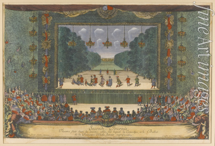 Silvestre Israël der Jüngere - Ballett La Princesse d'Élide (Die Fürstin von Elis) von Molière und Lully in Versailles 1664