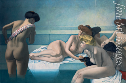 Vallotton Felix Edouard - The Turkish Bath
