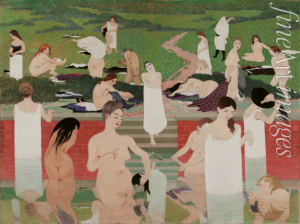 Vallotton Felix Edouard - The Bath: Summer Evening (Le bain au soir d'été)
