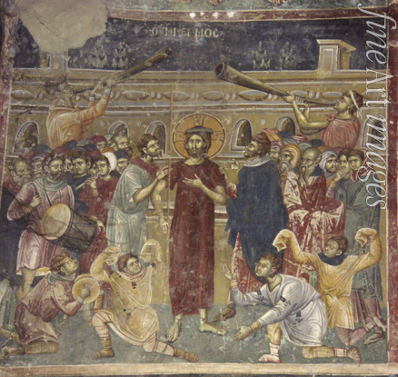 Chrostiras Michael (Mihailo) and Eftichios (Evtihij) - The Mocking of Jesus (scene of the musicians)