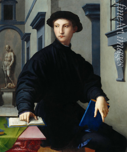 Bronzino Agnolo - Porträt von Ugolino Martelli (1519-1592)