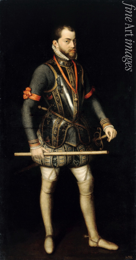 Sánchez Coello Alonso - Portrait of Philip II (1527-1598), King of Spain and Portugal