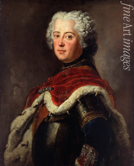 Pesne Antoine - Porträt von Friedrich II. von Preussen (1712-1786) als Kronprinz