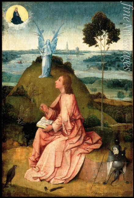 Bosch Hieronymus - Johannes auf Patmos (Vorderseite)