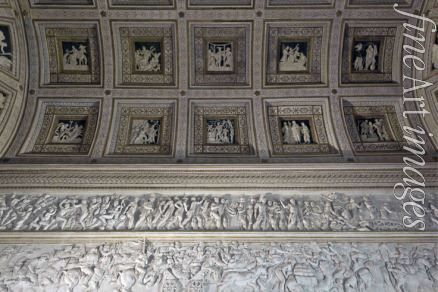 Romano Giulio - Stuckdekoration mit mythologischen Szenen im Palazzo del Tè