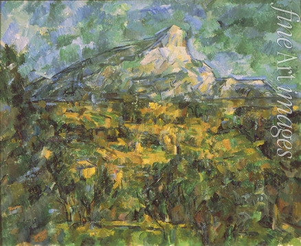 Cézanne Paul - Landschaft in Aix (Mont Sainte-Victoire)