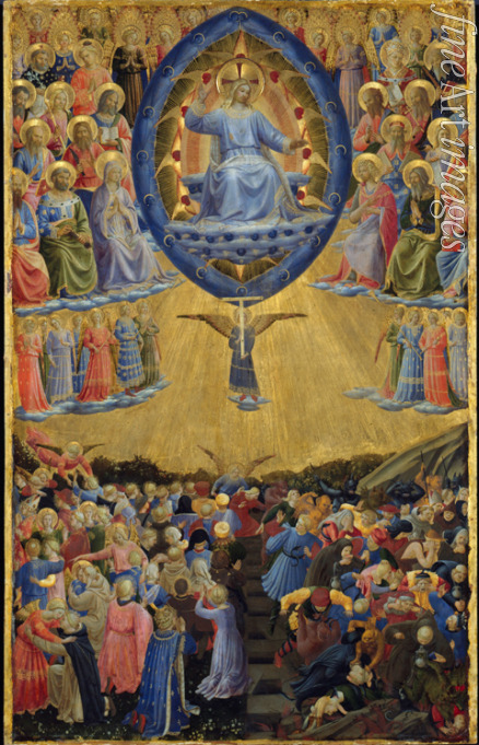 Botticelli Sandro - The Last Judgment (Winged Altar, Central Panel)