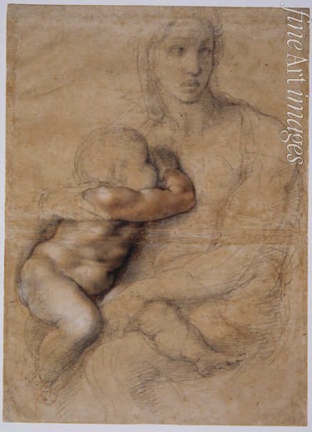 Buonarroti Michelangelo - Madonna and Child