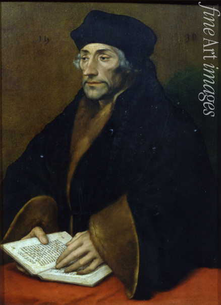 Holbein Hans the Younger - Portrait of Erasmus of Rotterdam (1467-1536)