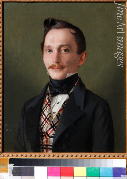Tulow Fjodor Andreewitsch - Porträt von Wladimir Iwanowitsch Benkendorf (1807-1864)