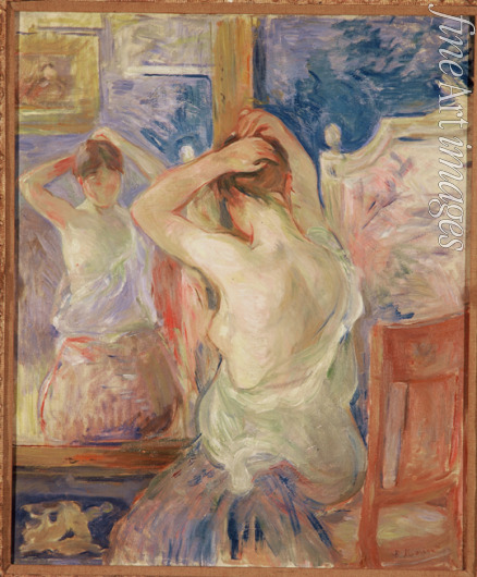 Morisot Berthe - Devant la psyché