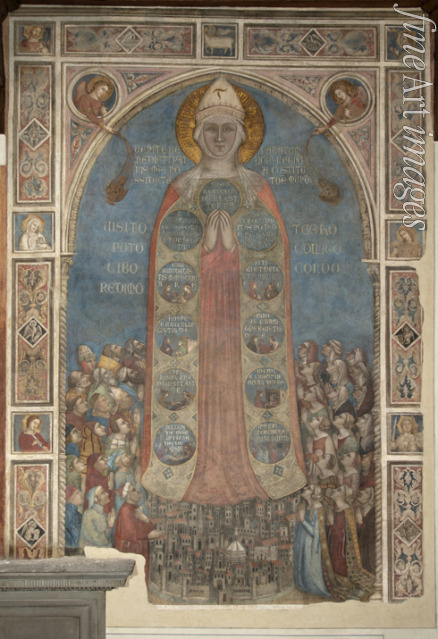 Daddi Bernardo - Madonna della Misericordia (Madonna der Barmherzigkeit)