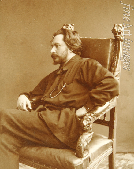 Zdobnov Dmitri Spiridonovich - Portrait of the author Leonid Andreyev (1871-1919)