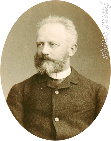Lewizki Sergei Lwowitsch - Porträt von Komponist Pjotr Iljitsch Tschaikowski (1840-1893)