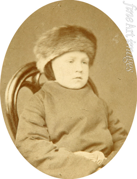 Russischer Fotograf - Porträt von Fjodor F. Dostojewski, Sohn des Schriftstellers Fjodor M. Dostojewski