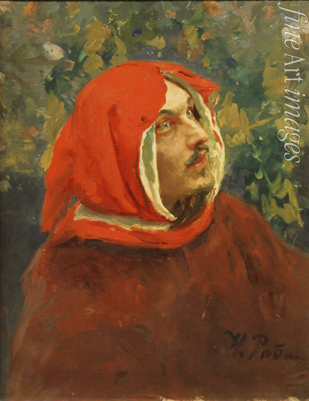 Repin Ilja Jefimowitsch - Dante Alighieri (1265-1321)