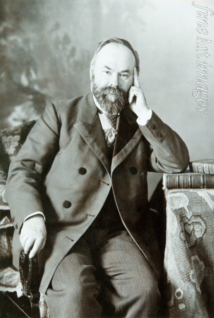Karelin Andrei Ossipowitsch - Porträt des Sammlers Pjotr I. Schtschukin (1853-1912)
