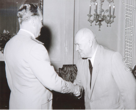 Anonymous - Josip Broz Tito and Nikita Sergyeyevich Khrushchev