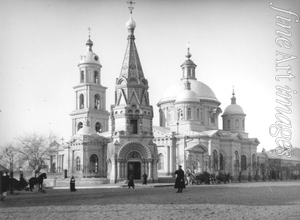 Russischer Fotograf - Die Kirche des Heiligen Basilius von Caesarea in Moskau