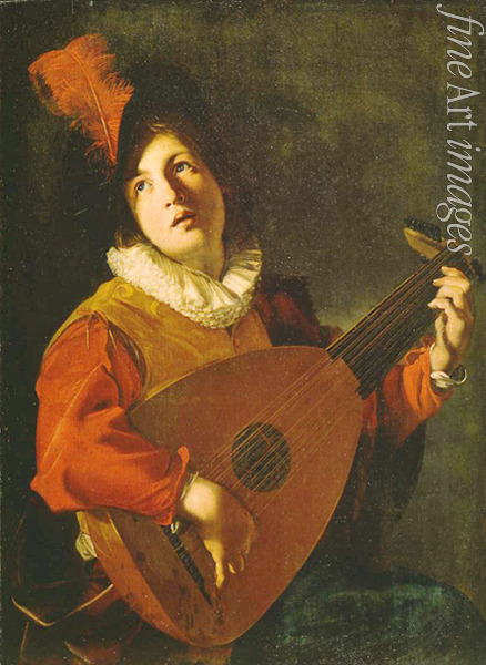 Manfredi Bartolomeo - The Lute player