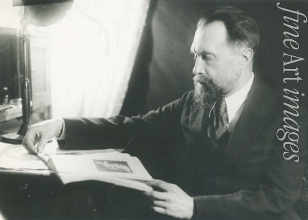 Russischer Fotograf - Porträt des Komponisten Nikolai Mjaskowski (1881-1950)