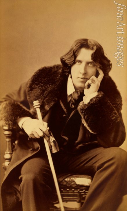 Sarony Napoleon - Portrait of the writer Oscar Wilde (1854-1900)