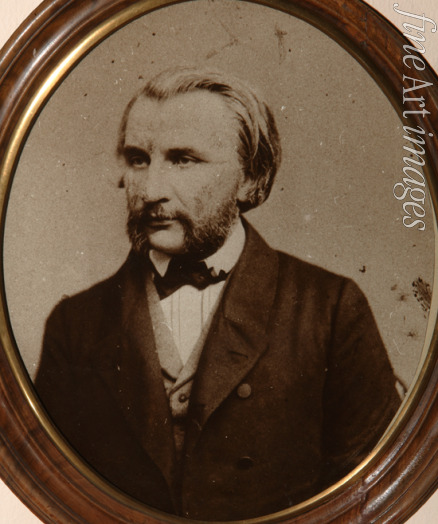 Lewizki Sergei Lwowitsch - Porträt von Schriftsteller Iwan Sergejewitsch Turgenew (1818-1883)