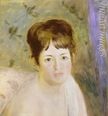 Renoir Pierre Auguste - Frauenkopf