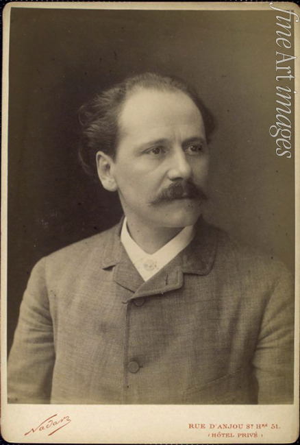 Nadar (Tournachon) Gaspard-Félix - Porträt von Jules Massenet (1842-1912)