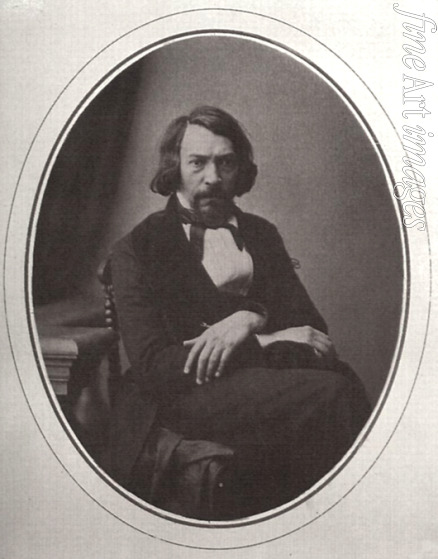 Bergner Karl August - Portrait of Aleksey Stepanovich Khomyakov (1804-1860)