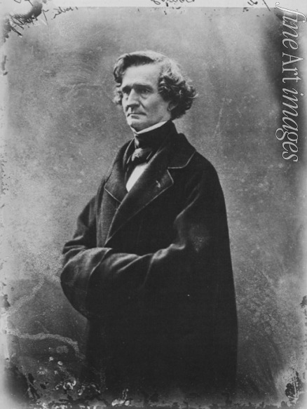 Nadar Gaspard-Félix - Portrait of Hector Berlioz (1803-1869)