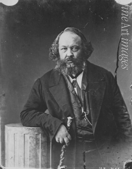 Nadar Gaspard-Félix - Portrait of Mikhail Alexandrovich Bakunin (1814-1876)