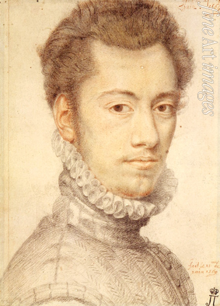 Dumonstier Pierre the Elder - Portrait of Etienne Dumoustier (1540-1603)