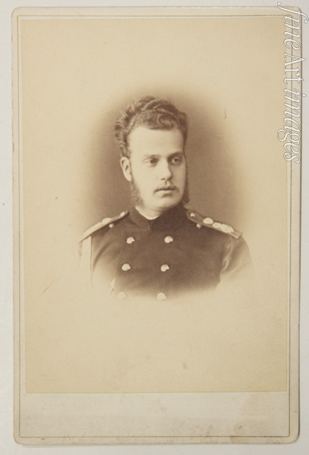 Levitsky Sergei Lvovich - Portrait of Grand Duke Alexei Alexandrovich of Russia (1850-1908)