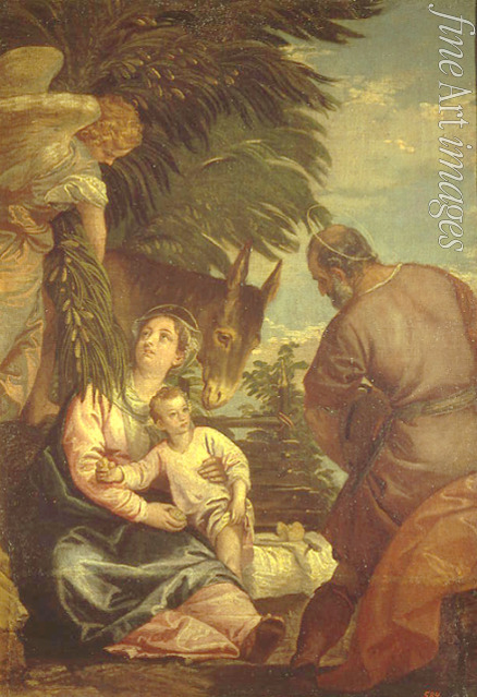 Veronese Paolo - The Rest on the Flight into Egypt
